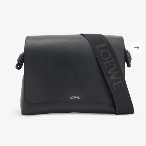 LOEWE Anagram Leather Satchel Bag FZBB104