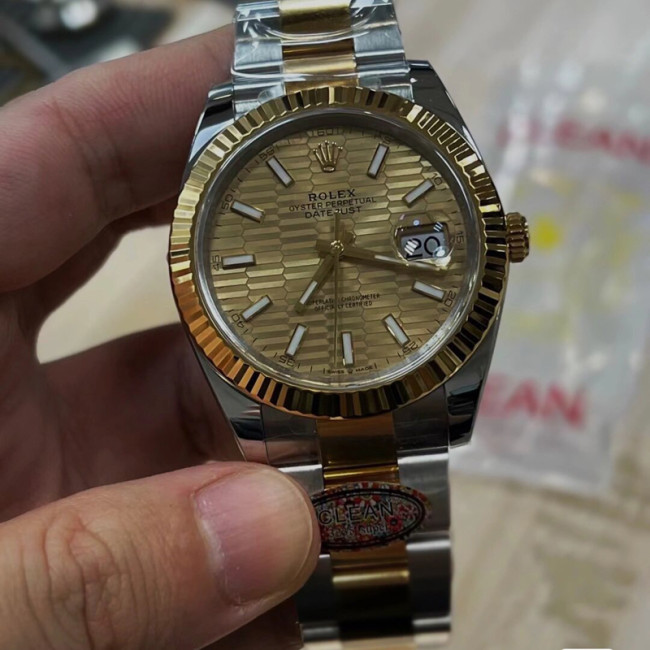 ROLEX Oysterquartz Datejust 41MM Watch FZSB018