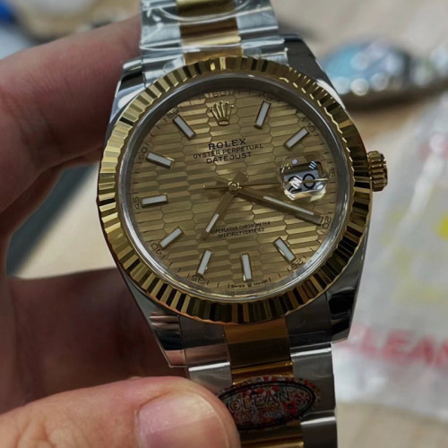 ROLEX Oysterquartz Datejust 41MM Watch FZSB018
