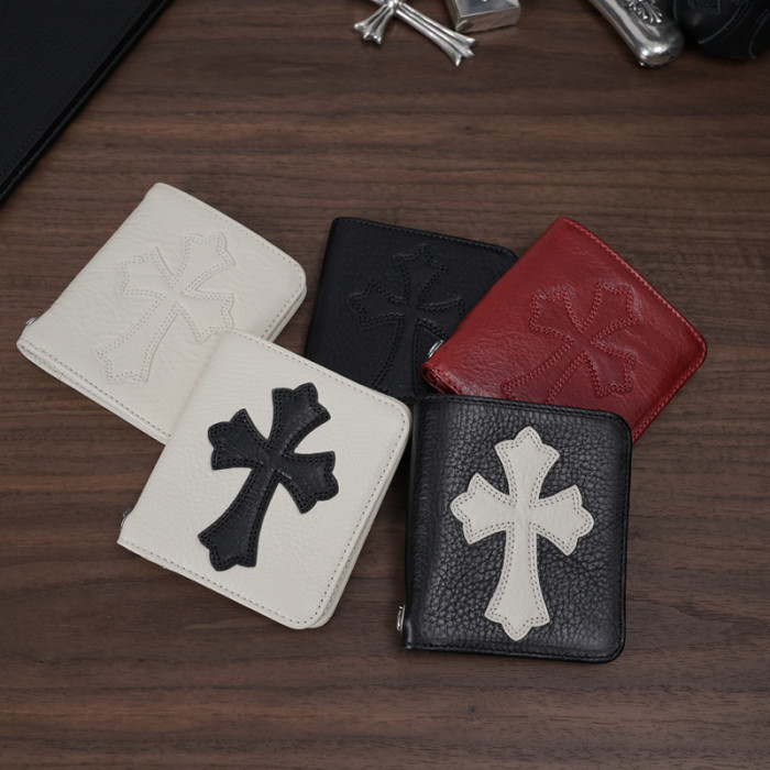 Chrome Hearts Cowhide Card Bag Purse FZBB105