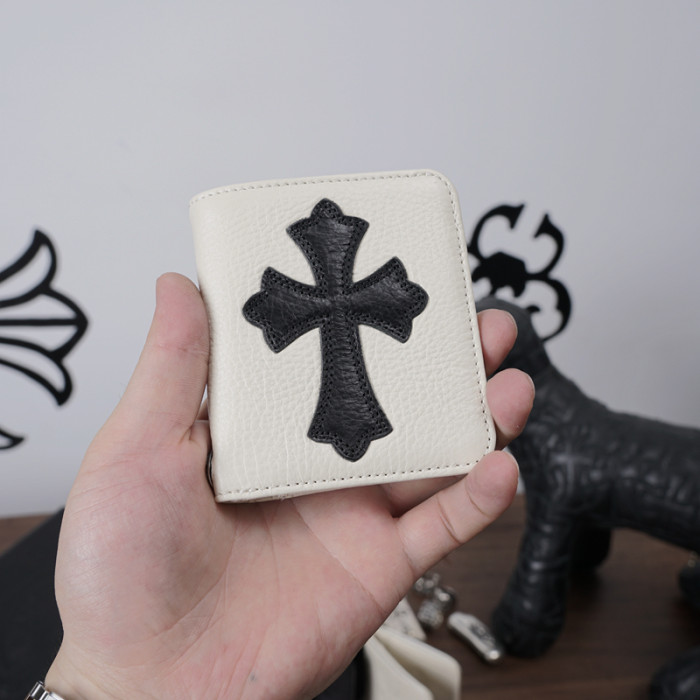 Chrome Hearts Cowhide Card Bag Purse FZBB105