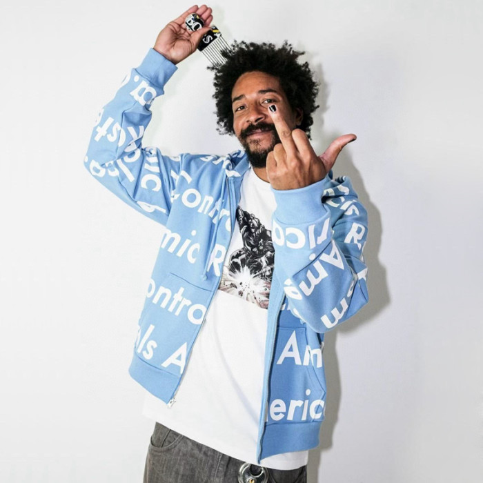 DENIM TEARS Zipper Hoodies FZWY1542