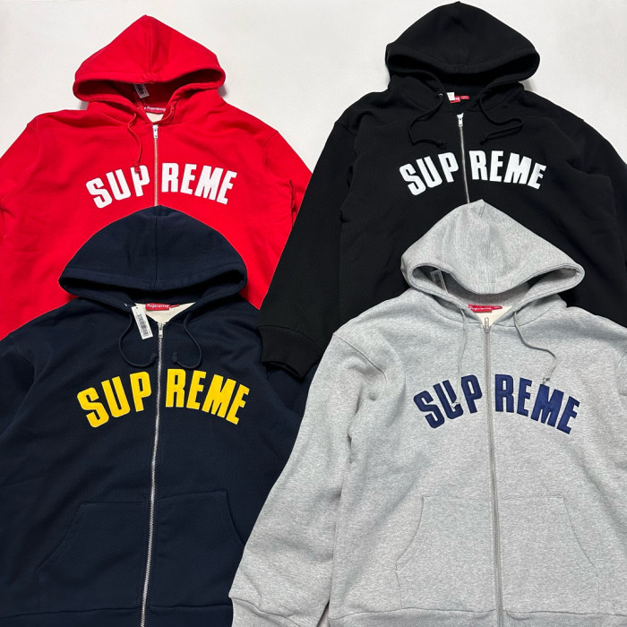 SUPREME 24FW ARC THERMAL LINED ZIP UP HOODED FZWY1610