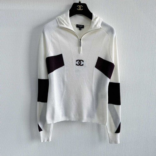 Chanel Half Zipper Sweater FZMY473