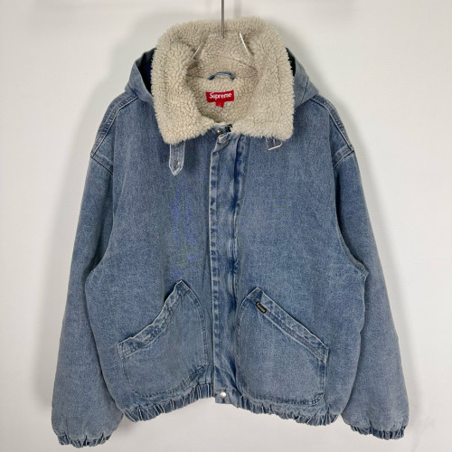 Supreme 24Fw Faux Shearling Lined Bomber Jacket FZJK1689