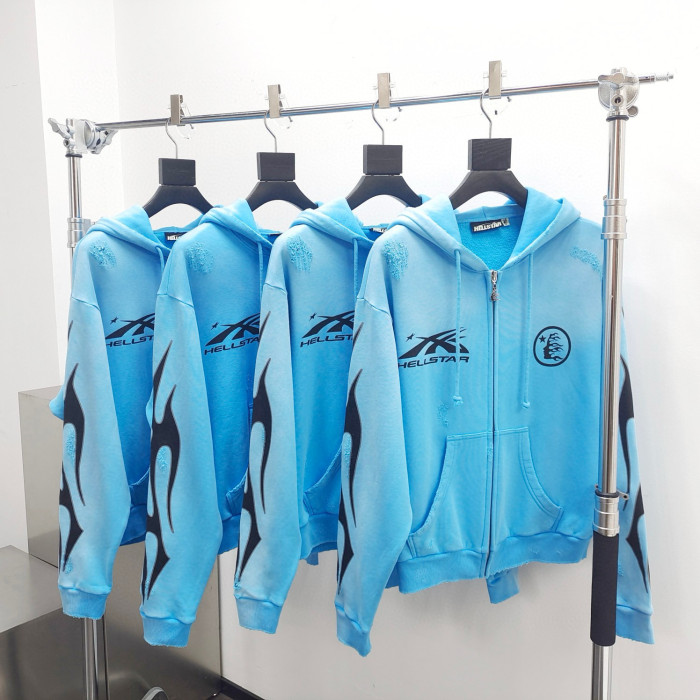 HELLSTAR Zipper Hoodies FZWY1637