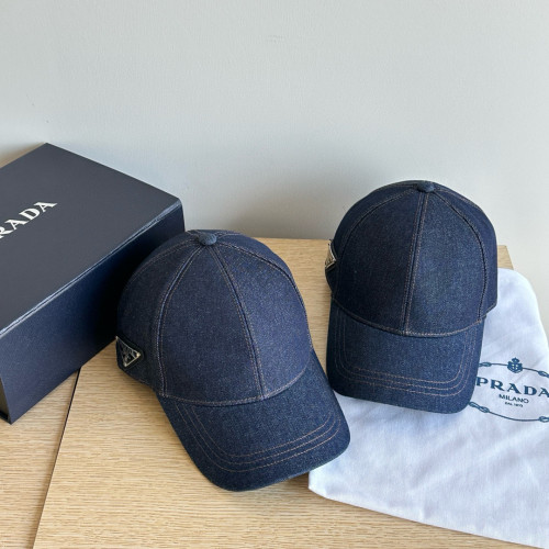 Prada Denim Baseball Hat FZMZ214