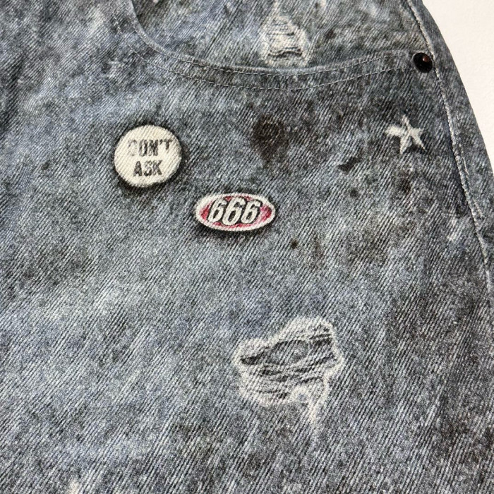 SUPREME 24FW HJR TROMPE L'OEIL LOOSE FIT JEAN FZKZ1164