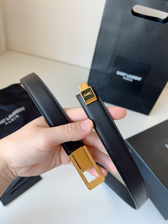 YSL SAINT LAURENT 2.5cm Belt FZYD215