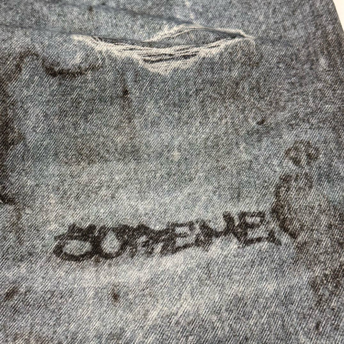 SUPREME 24FW HJR TROMPE L'OEIL LOOSE FIT JEAN FZKZ1164