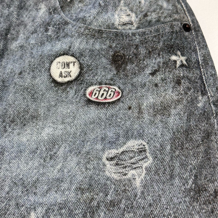 SUPREME 24FW HJR TROMPE L'OEIL LOOSE FIT JEAN FZKZ1164