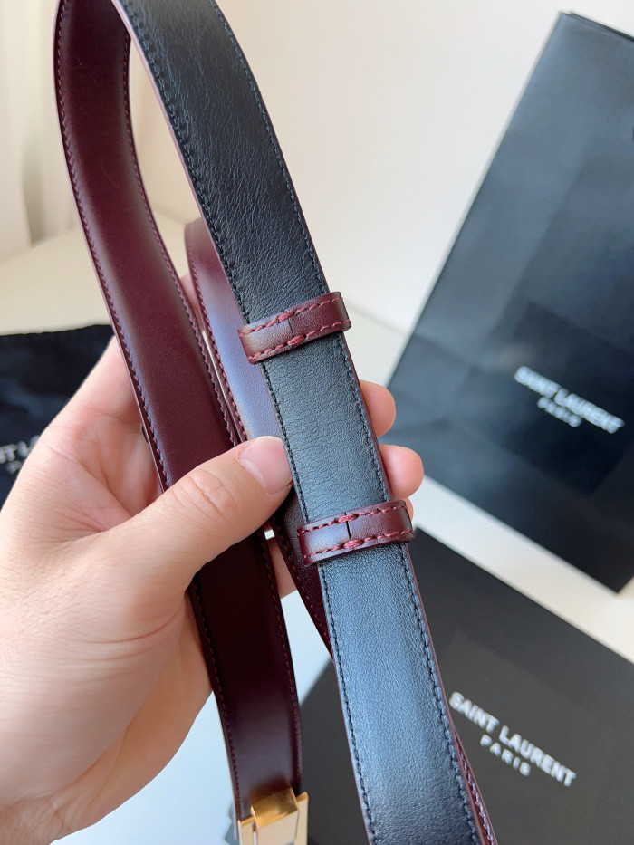 YSL SAINT LAURENT 2.5cm Belt FZYD215