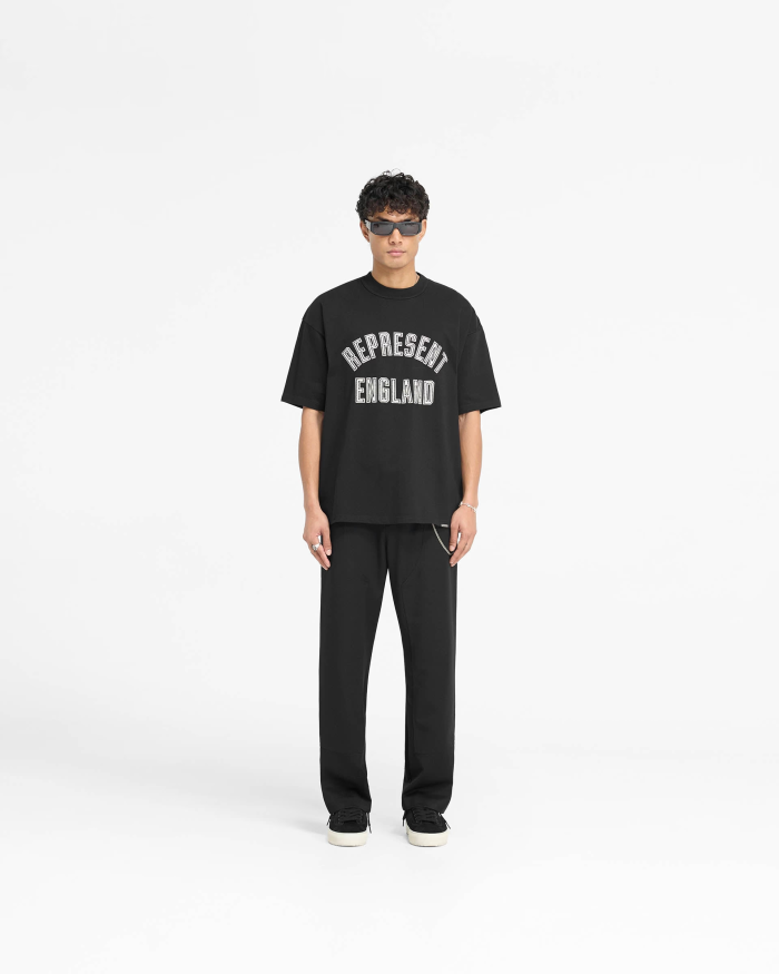 REPRESENT ENGLAND APPLIQUE T-SHIRT FZTX4399