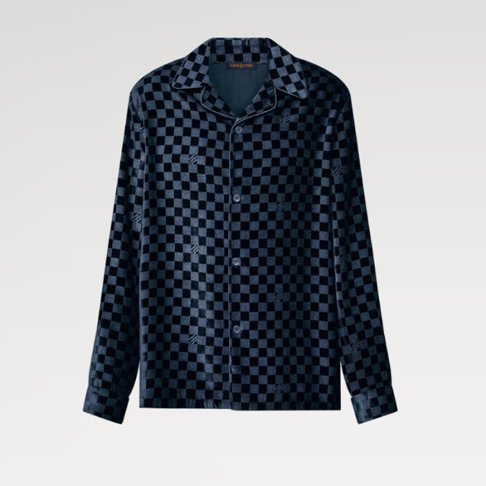 LV DAMIER Velour Shirts FZCS0254