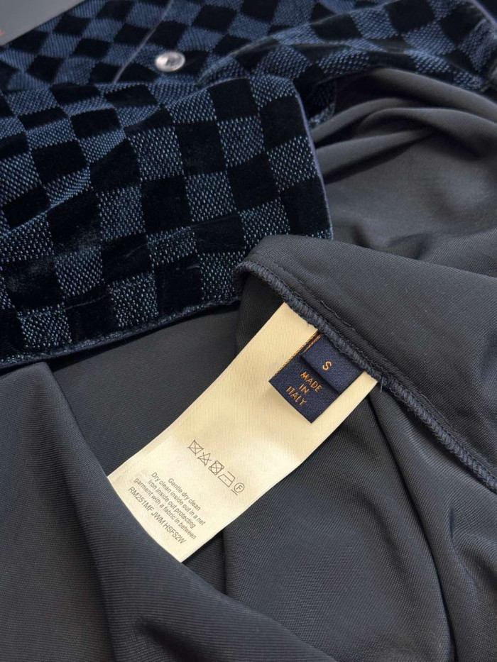 LV DAMIER Velour Shirts FZCS0254