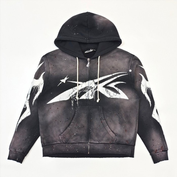 HELLSTAR Zipper Hoodies FZWY1668