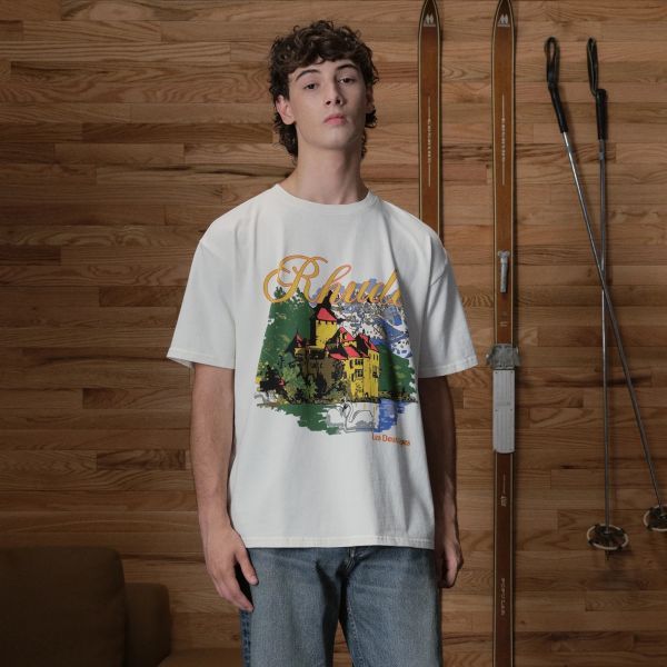 RHUDE Chateau Alpes T-shirt FZTX4455