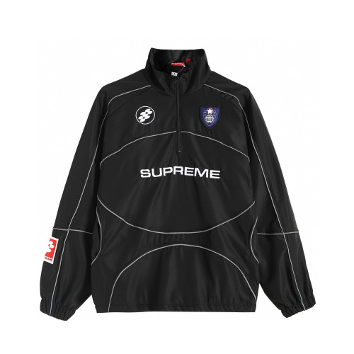 SUPREME FW24 WEEK11 Reflective Piping Pullover 3M JACKET FZJK1758