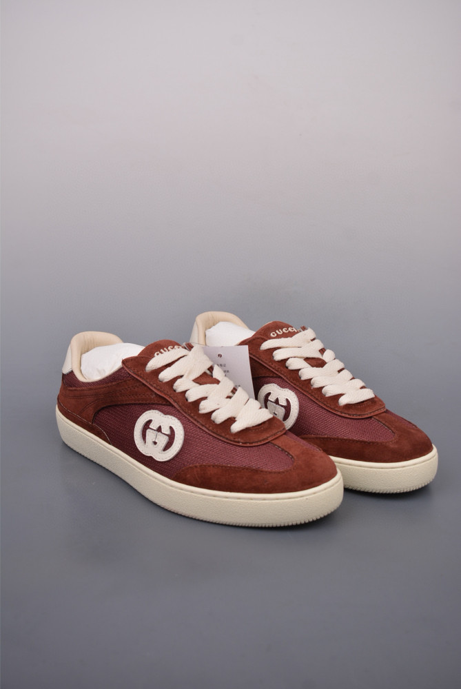 GUCCI Interlocking G Suede Sneaker G74 Shoes FZXZ166