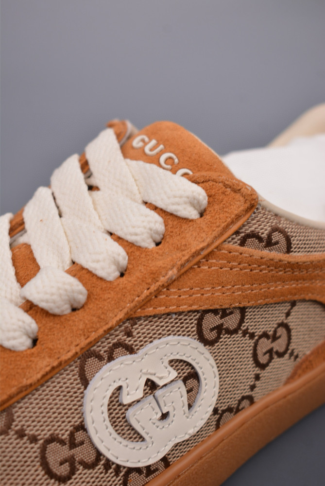 GUCCI Interlocking G Suede Sneaker G74 Shoes FZXZ166