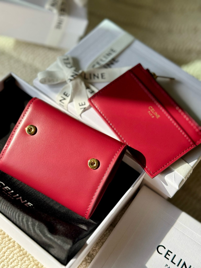 Celine TRIOMPHE card bag Wallet Purse FZBB137