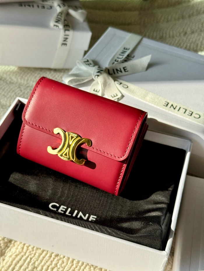 Celine TRIOMPHE card bag Wallet Purse FZBB137