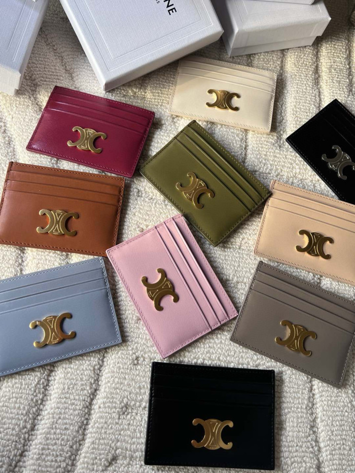 Celine TRIOMPHE card bag FZBB136