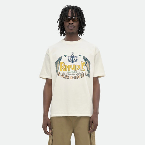 RHUDE SARDINES TEE FZTX4499