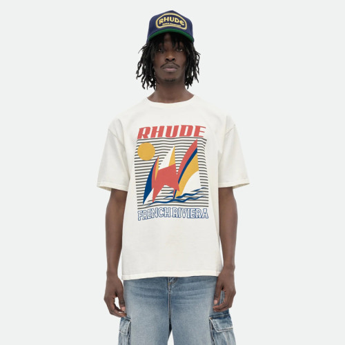 RHUDE POSTER TEE FZTX4497