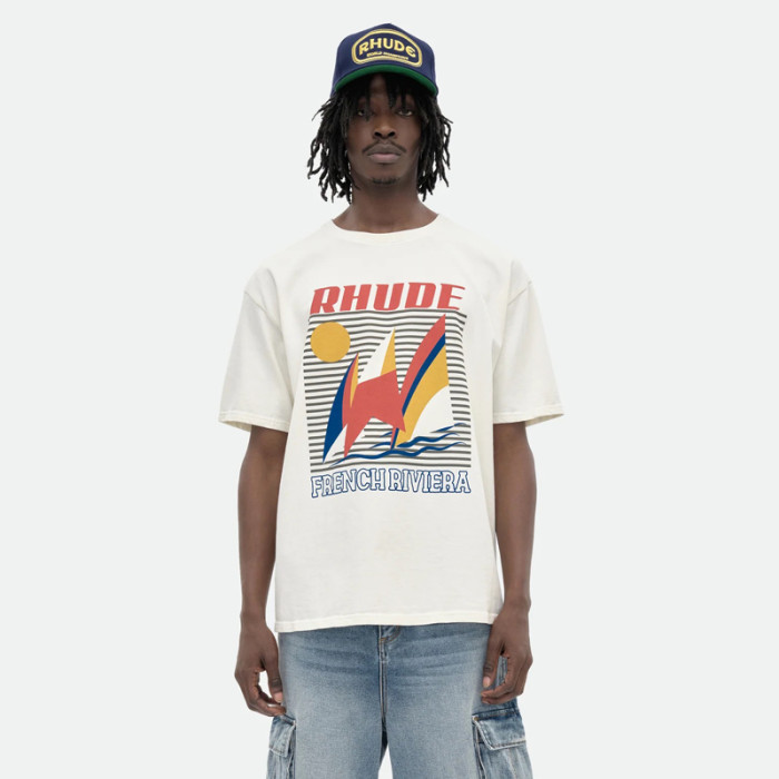 RHUDE POSTER TEE FZTX4497