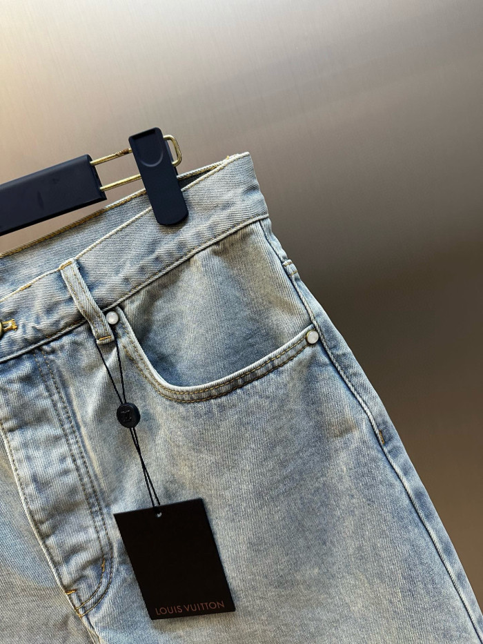 LV Denim Shorts FZKZ1215