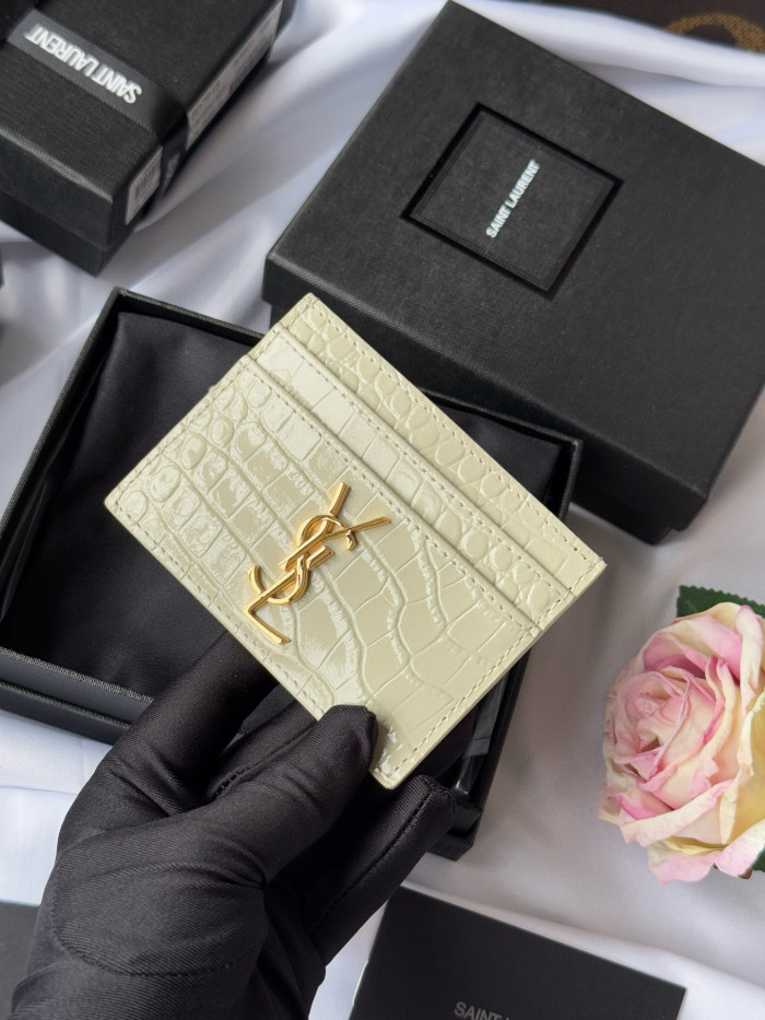 YSL SLP CASSANDRE SAINT LAURENT card bag Wallet Purse FZBB144