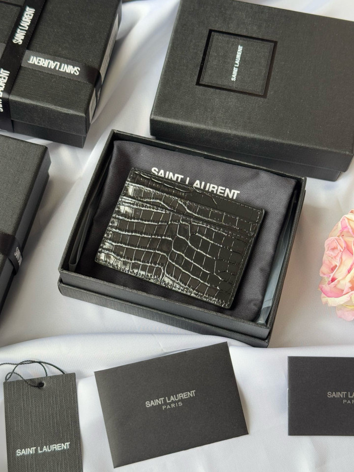 YSL SLP CASSANDRE SAINT LAURENT card bag Wallet Purse FZBB144
