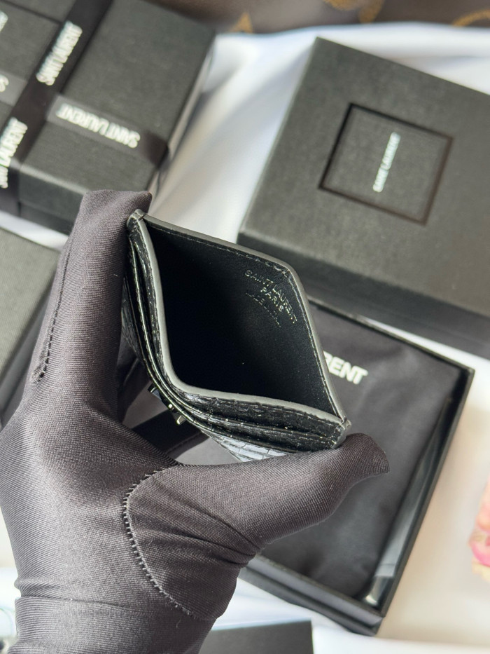 YSL SLP CASSANDRE SAINT LAURENT card bag Wallet Purse FZBB144