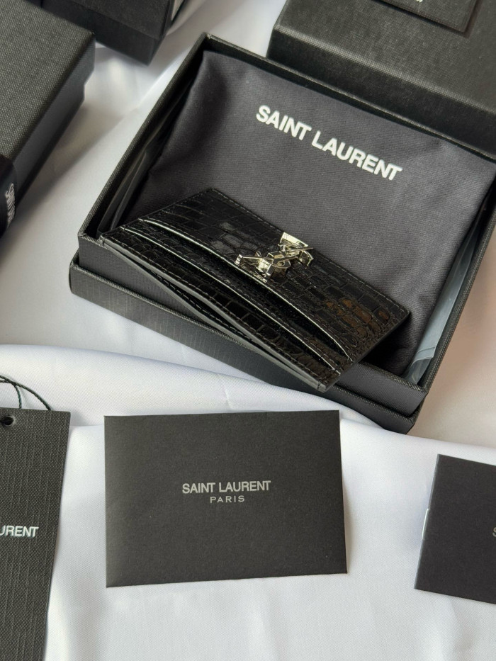 YSL SLP CASSANDRE SAINT LAURENT card bag Wallet Purse FZBB144