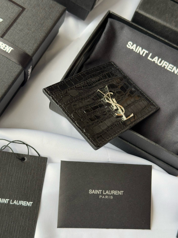 YSL SLP CASSANDRE SAINT LAURENT card bag Wallet Purse FZBB144