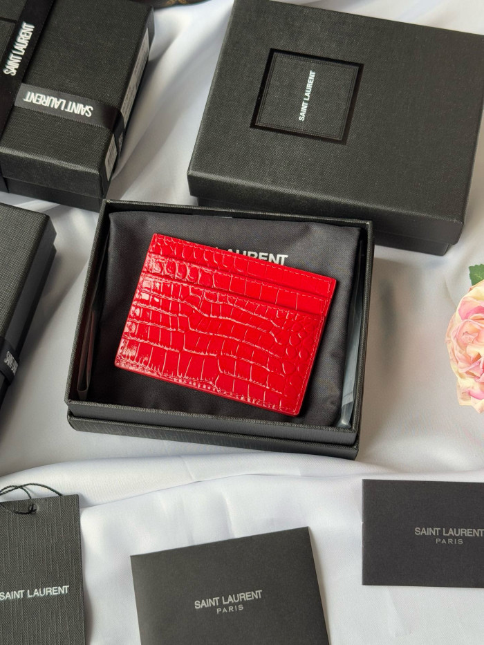 YSL SLP CASSANDRE SAINT LAURENT card bag Wallet Purse FZBB144