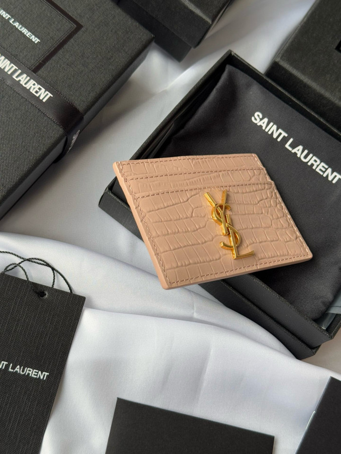 YSL SLP CASSANDRE SAINT LAURENT card bag Wallet Purse FZBB144