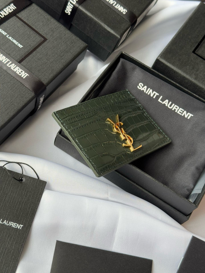 YSL SLP CASSANDRE SAINT LAURENT card bag Wallet Purse FZBB144