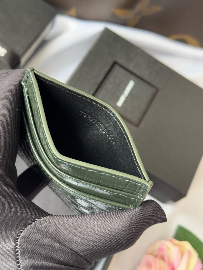 YSL SLP CASSANDRE SAINT LAURENT card bag Wallet Purse FZBB144