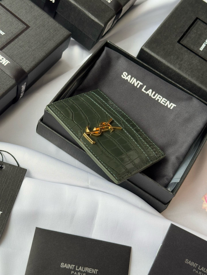 YSL SLP CASSANDRE SAINT LAURENT card bag Wallet Purse FZBB144