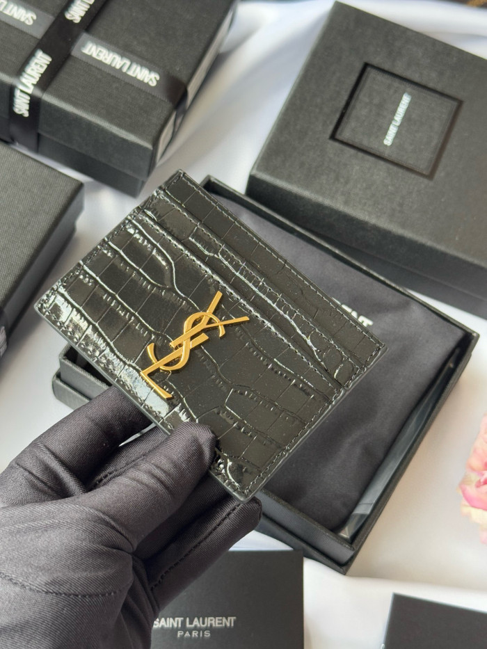 YSL SLP CASSANDRE SAINT LAURENT card bag Wallet Purse FZBB144