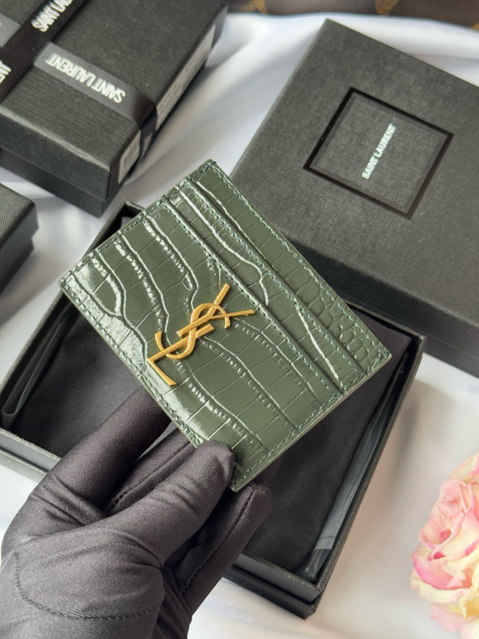 YSL SLP CASSANDRE SAINT LAURENT card bag Wallet Purse FZBB144