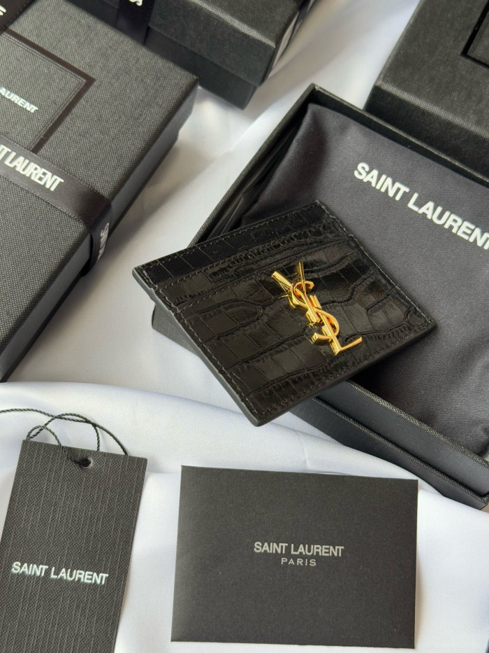 YSL SLP CASSANDRE SAINT LAURENT card bag Wallet Purse FZBB144