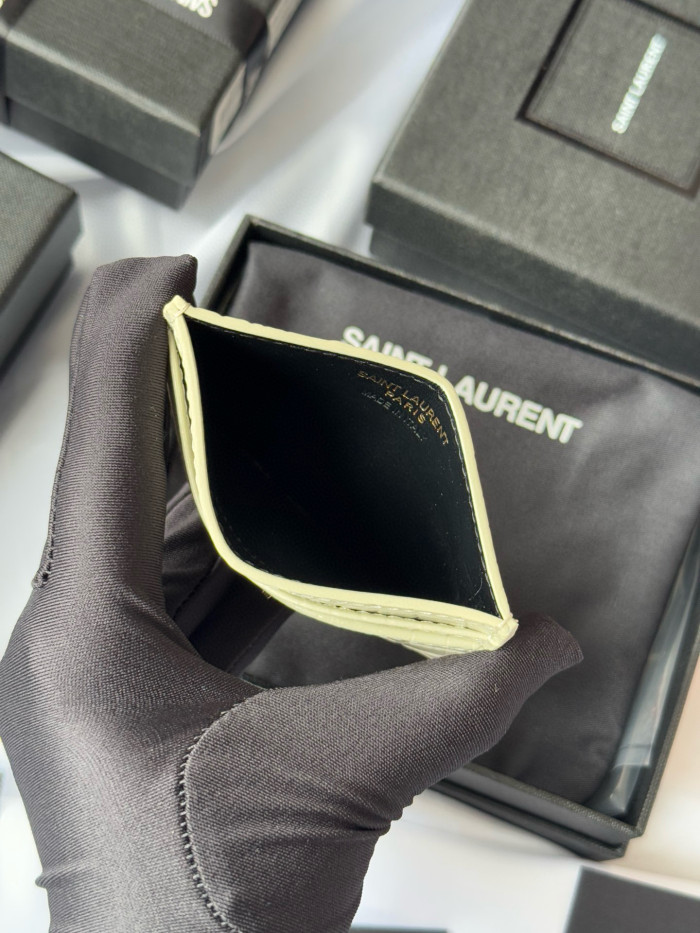 YSL SLP CASSANDRE SAINT LAURENT card bag Wallet Purse FZBB144