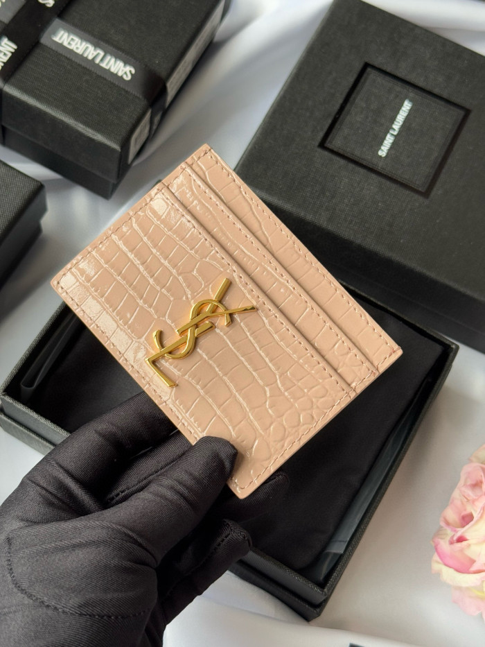YSL SLP CASSANDRE SAINT LAURENT card bag Wallet Purse FZBB144