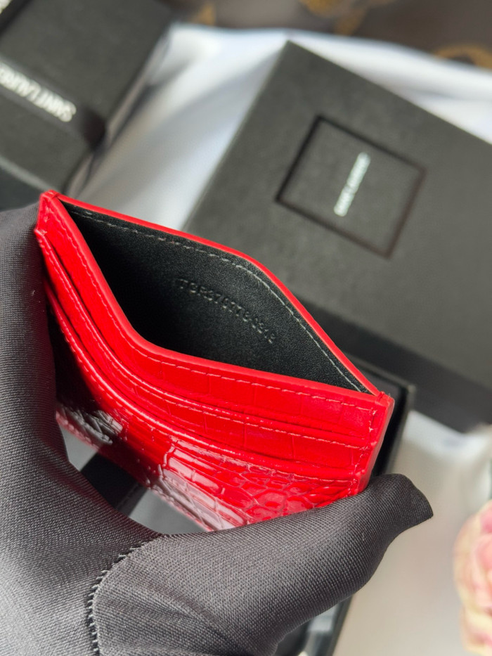 YSL SLP CASSANDRE SAINT LAURENT card bag Wallet Purse FZBB144