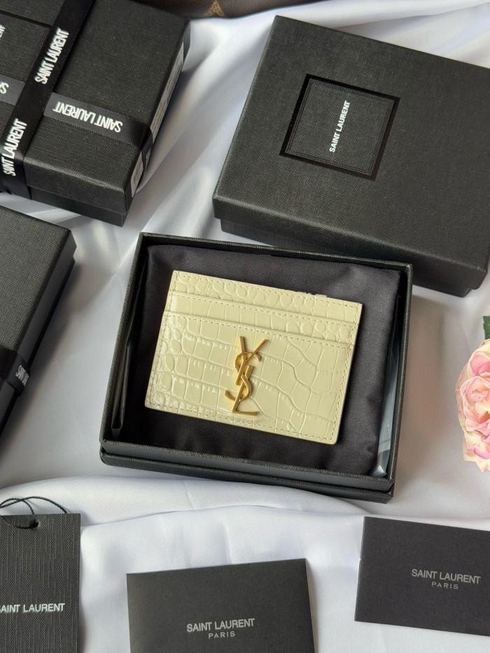 YSL SLP CASSANDRE SAINT LAURENT card bag Wallet Purse FZBB144