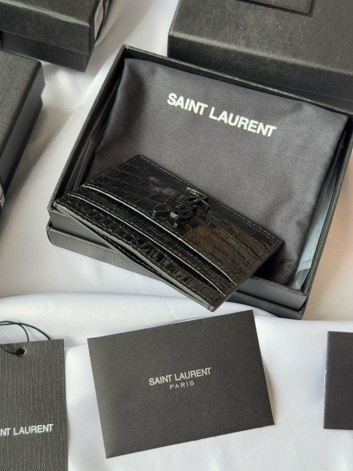 YSL SLP CASSANDRE SAINT LAURENT card bag Wallet Purse FZBB144