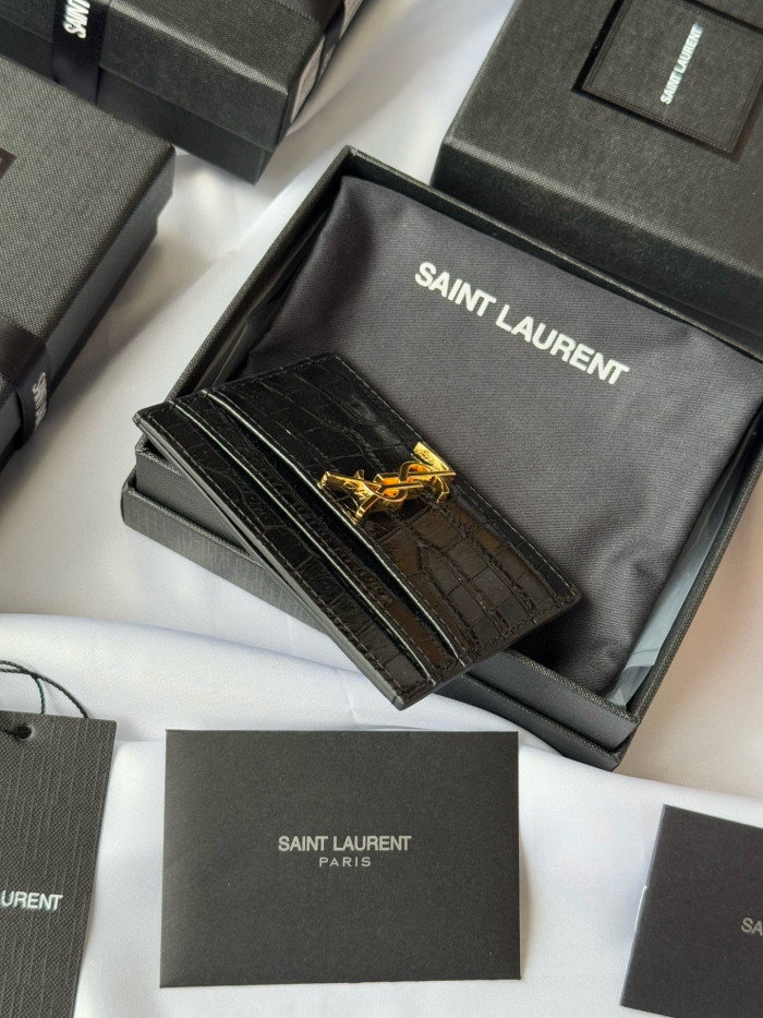 YSL SLP CASSANDRE SAINT LAURENT card bag Wallet Purse FZBB144